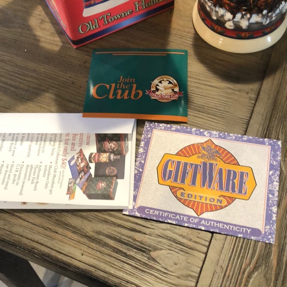 Budweiser Clydesdales Holiday Stein 2003 - Picture 3 of 6